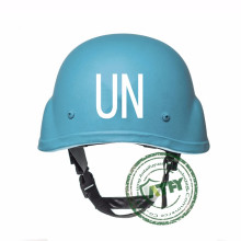 UN Peace-keeping Bullistic Blue Protective  Helmet Bullet Proof Helmet